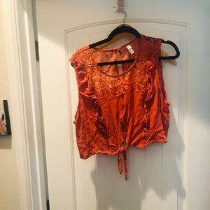 5FOR$25 Peach crop top